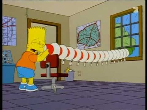 Simpsons - Megaphon das ist ein Test