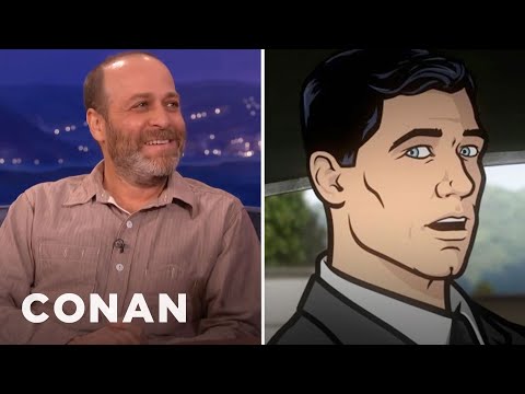 H. Jon Benjamin Panicked When He Was Cast As Archer | CONAN on TBS