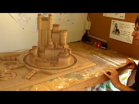 Real Extendable Castle (Game of Thrones castle) Blender Illusion