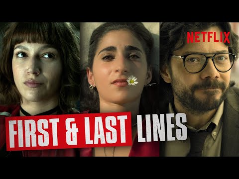 Money Heist - The First and Last Lines From Every Major Character | La Casa de Papel | Netflix