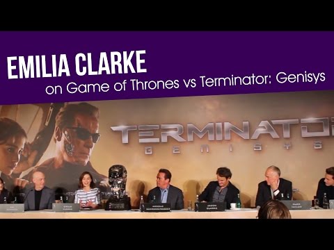 Terminator Genisys: Pressekonferenz in Berlin mit Emilia Clarke