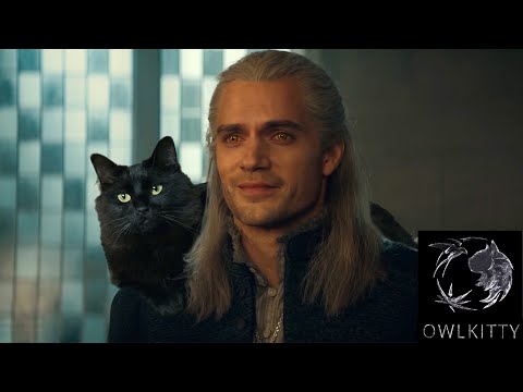 If Geralt had a Cat (OwlKitty + Witcher)