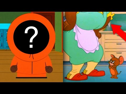 Cartoon Characters Who Secretly Revealed Their Faces!