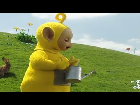 Teletubbies auf Deutsch: Blumen basteln