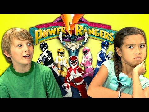 KIDS REACT TO POWER RANGERS