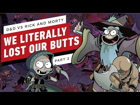Dungeons &amp; Dragons vs Rick and Morty Playthrough Part 2