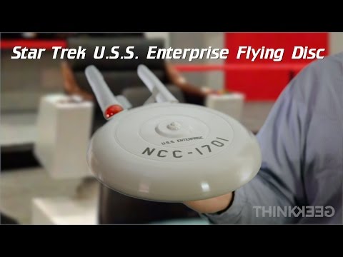 Star Trek U.S.S. Enterprise Flying Disc from ThinkGeek