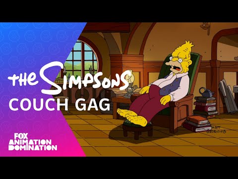 &quot;The Hobbit&quot; Couch Gag | Season 25 Ep. 3 | The Simpsons
