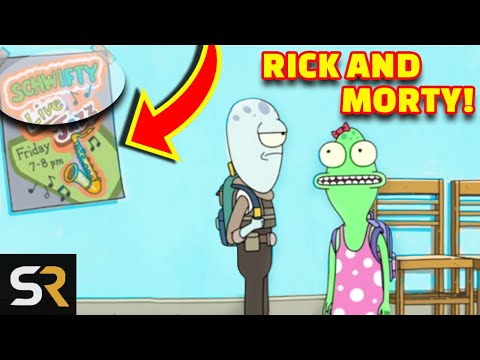 10 Easter Eggs in Solar Opposites (Rick and Morty, The Simpsons)