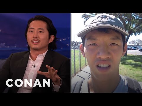 Steven Yeun: Not All Asians Look Alike! | CONAN on TBS