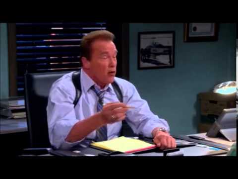 two and a half men last ever episode - arnold schwarzenegger scene