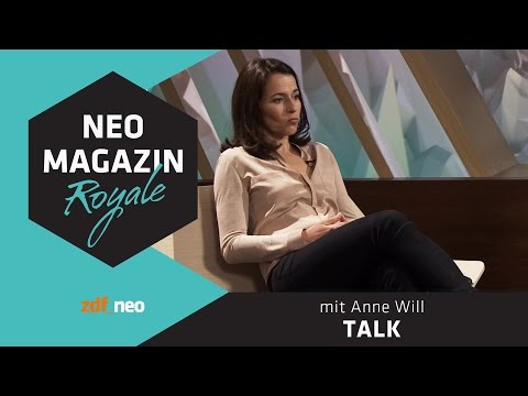 Talk mit Anne Will | NEO MAGAZIN ROYALE mit Jan Böhmermann - ZDFneo
