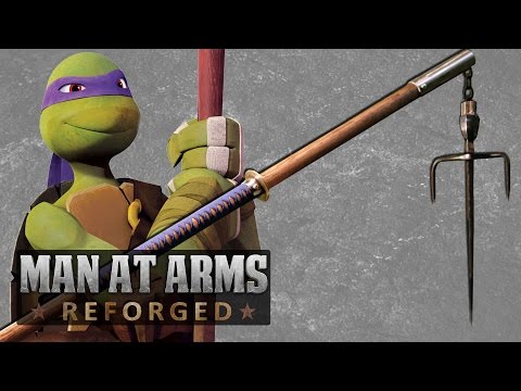 All TMNT Weapons Combined into One - MAN AT ARMS: REFORGED