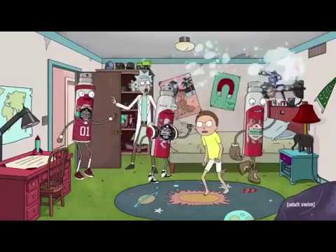 Rick And Morty - Old Spice Commercial Ad (Invisible Spray)