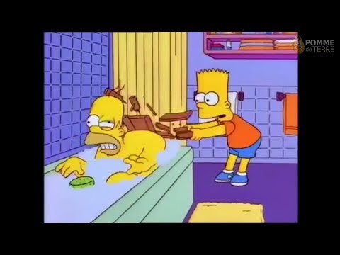 Bart Hits Homer With A Chair Meme Compilation (2018)