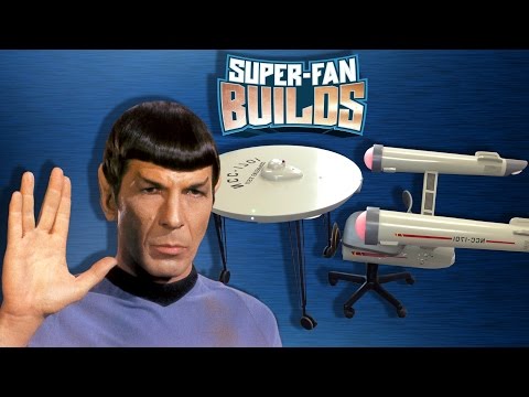 Star Trek Enterprise Home Office - SUPER FAN BUILDS