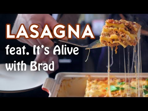 Binging with Babish: Lasagna from Garfield (feat. It&#039;s Alive with Brad)