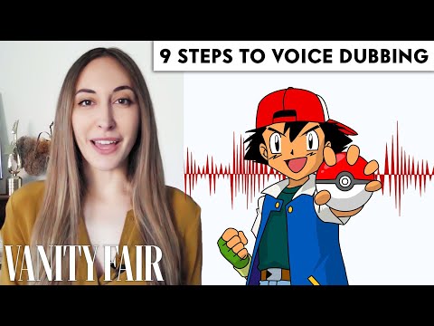 Voice Actor (Ash from Pokémon) Breaks Down Voice Dubbing in 9 Steps | Vanity Fair