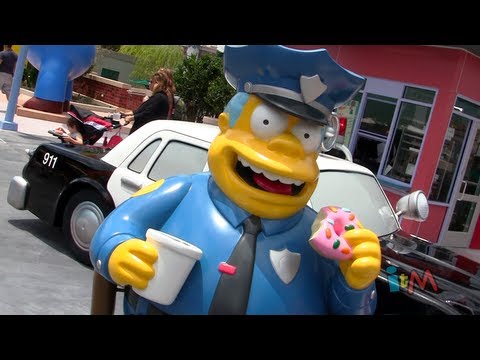 The Simpsons Springfield opens Duff Gardens, Lard Lad, Bumblebee Man Tacos at Universal Orlando
