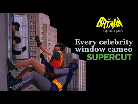 SUPERCUT Every Window Cameo in Batman (1966-1968)