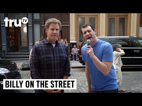 Billy on the Street - &quot;Would Drew Barrymore Like That?&quot; with Will Ferrell