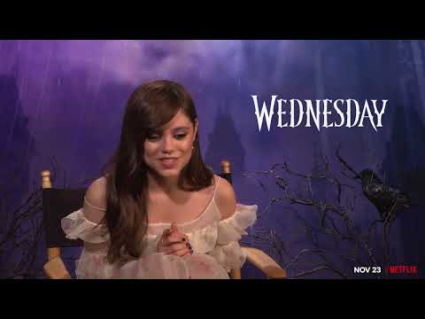 Jenna Ortega Interview for &quot;Wednesday&quot; on Netflix
