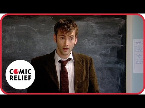 Lauren Cooper and David Tennant | Comic Relief