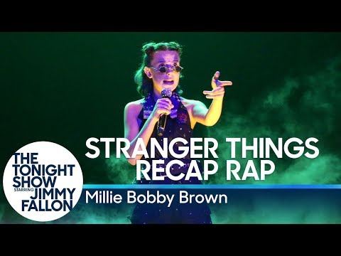 Millie Bobby Brown Raps a Stranger Things Season 1 Recap