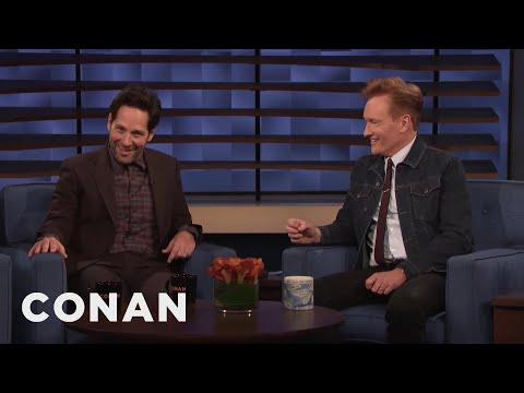 Paul Rudd Shows Conan A Clip From &quot;Living With Yourself&quot; | CONAN on TBS