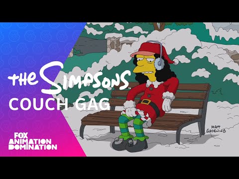 The Couch Gag Before Christmas | Season 25 Ep. 8 | The Simpsons