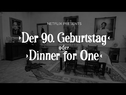 Dinner for One à la Netflix I Netflix