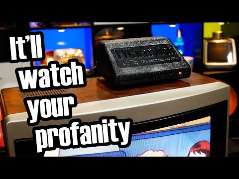 This TV gadget censors bad words with 1980&#039;s tech