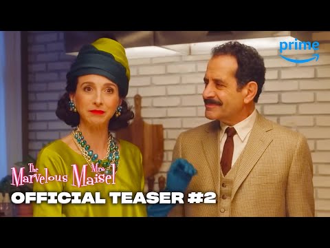 The Marvelous Mrs. Maisel Season 4 - Official Teaser #2 | Prime Video