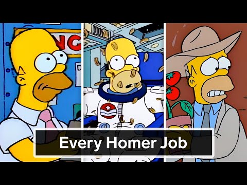 Every Job Homer Simpson&#039;s Ever Had | WIRED