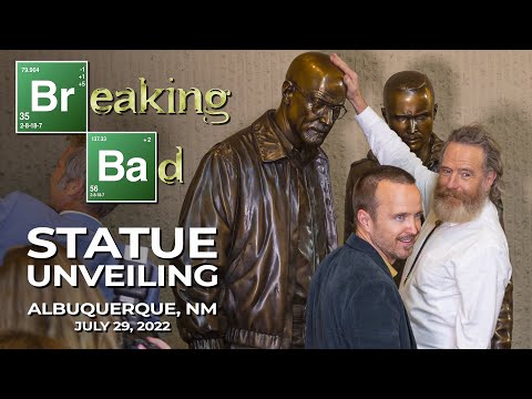Breaking Bad Statue Unveiling - Albuquerque, NM - July 29,2022