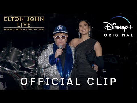 &quot;Cold Heart&quot; with Dua Lipa | Elton John Live: Farewell from Dodger Stadium | Disney+