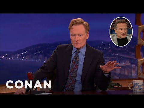 Conan Remembers Robin Williams, The Best Talk Show Guest In The World | CONAN on TBS