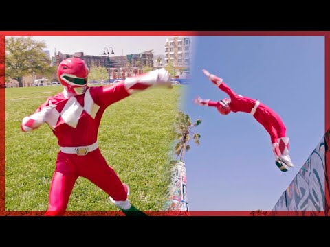 Power Ranger Parkour! ft. Omar Zaki