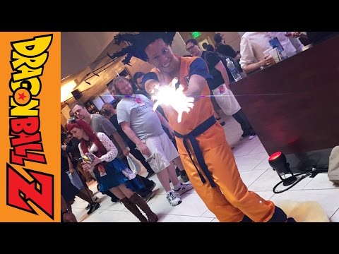 Flying Goku at Dragon Con