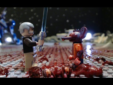 Itchy and Scratchy in STAR GORE - (Lego Simpsons Star Wars)