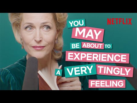 Gillian Anderson Does ASMR | Sex Education