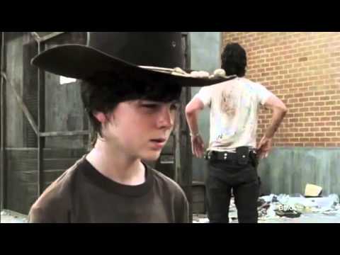 Rick finds out Carl is gay (The Walking Dead)