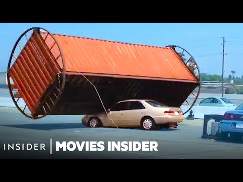 How Cars Are Destroyed For Movies &amp; TV | Movies Insider | Insider