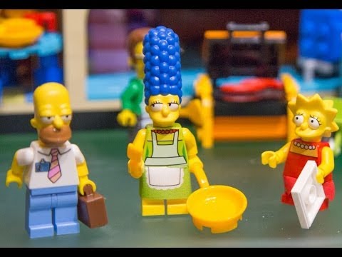 &#039;The Simpsons&#039; Lego Set Time-Lapse | Mashable