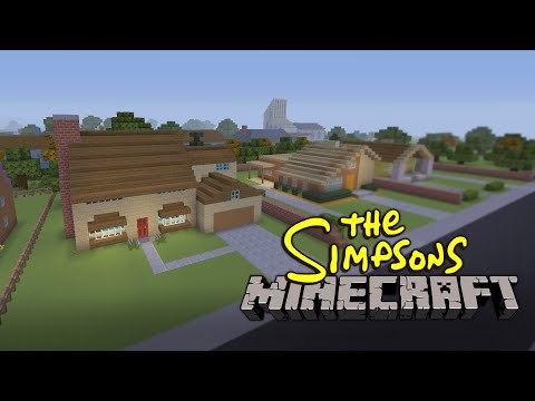 The Simpsons Intro | Built in Minecraft
