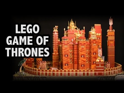 Huge LEGO Game of Thrones Red Keep – 125,000 Pieces!