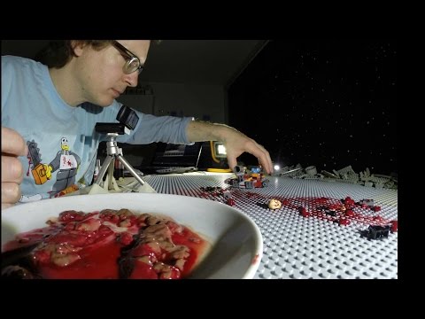 MAKING OF STAR GORE - (Lego Simpsons Star Wars Stop-Motion)
