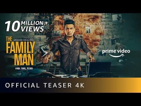 The Family Man Season 2 - Official Teaser 4K | Raj &amp; DK | Manoj Bajpayee, Samantha | Amazon Original