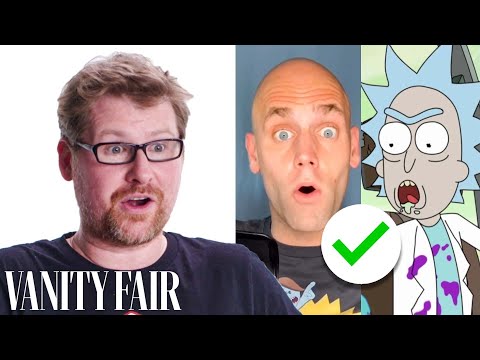 Justin Roiland Reviews Rick and Morty &amp; Solar Opposites Impressions | Vanity Fair