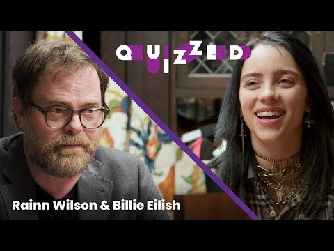 Billie Eilish gets QUIZZED by Rainn Wilson on ‘The Office&#039; | Billboard